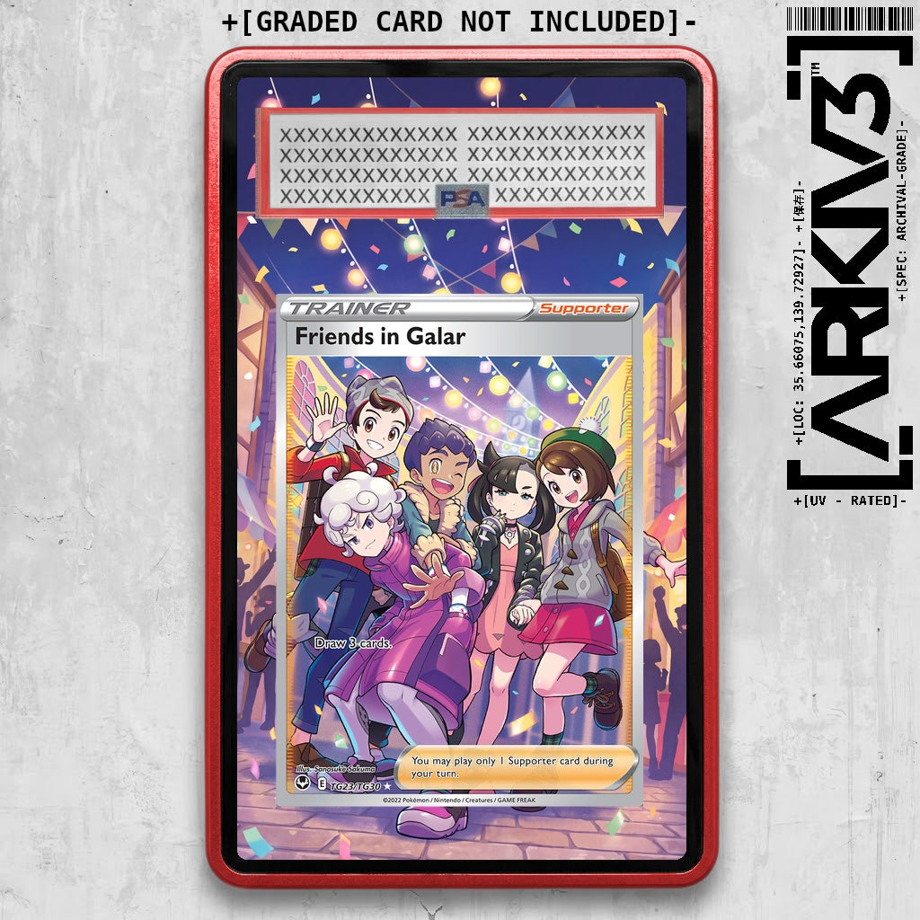 ARKIV3 PSA graded front - Red
