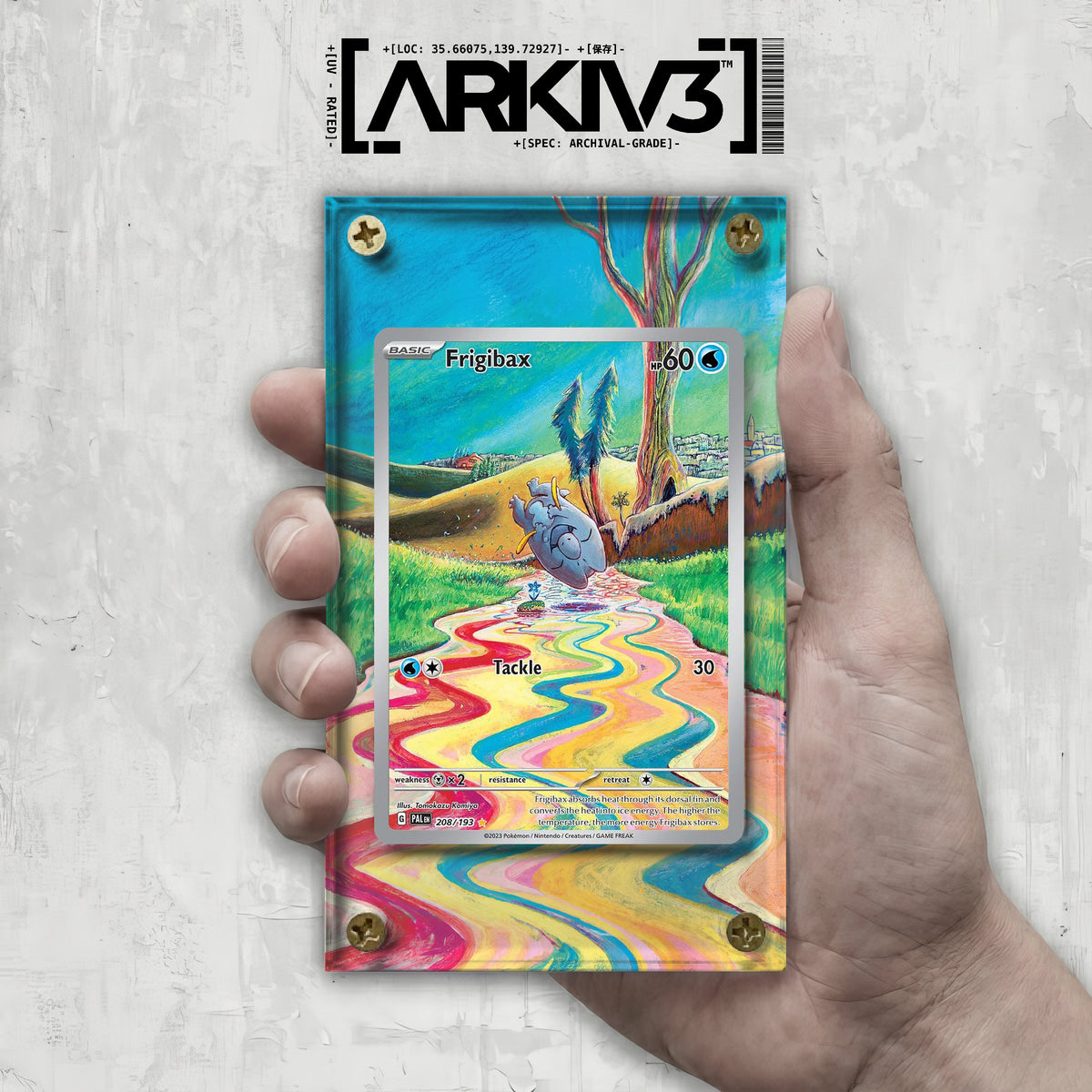 [UNIT: 208/193] // Frigibax Extended Art Display Case - Raw