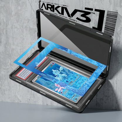 ARKIV3 PSA graded exploded mockup