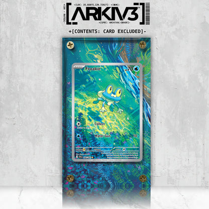 [UNIT: 88/86] // Froakie Extended Art Display Case - Raw