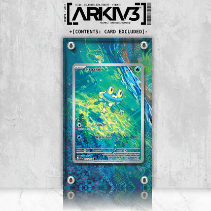 [UNIT: 88/86] // Froakie Extended Art Display Case - Raw