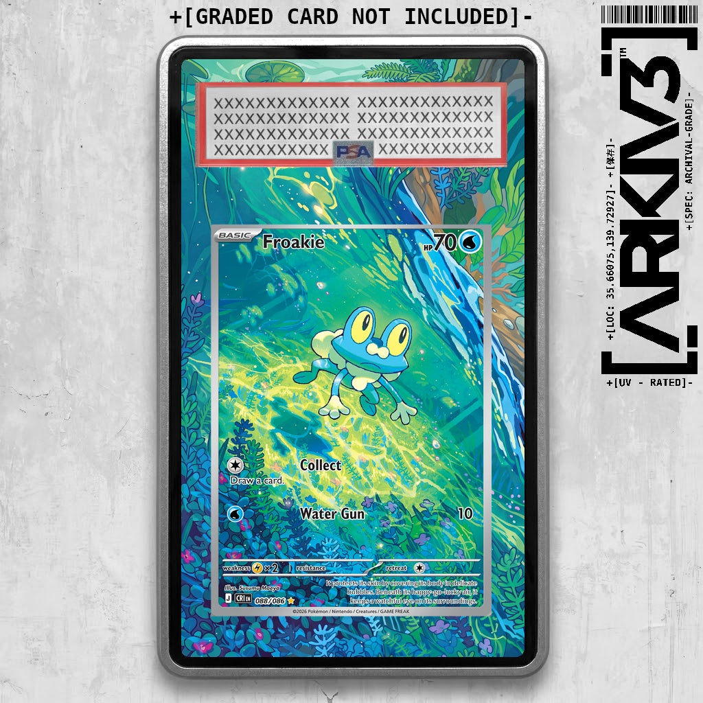 [UNIT: 88/86] // Froakie Extended Art Display Case - Graded