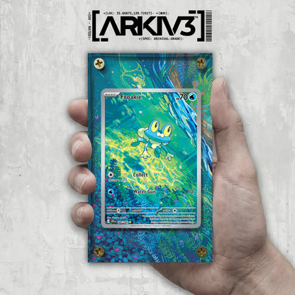[UNIT: 88/86] // Froakie Extended Art Display Case - Raw