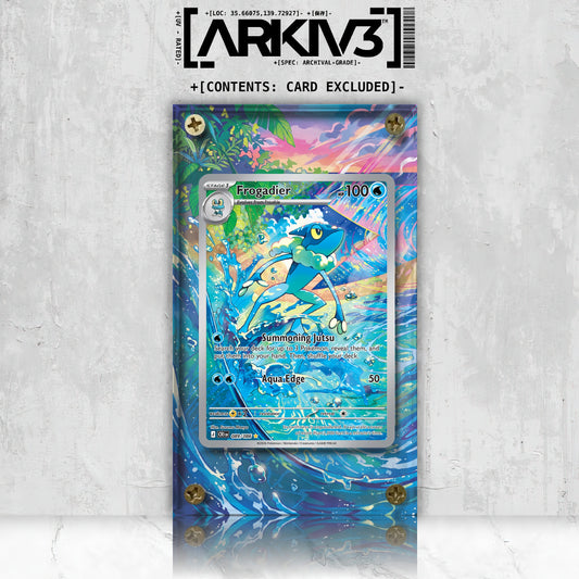 [UNIT: 89/86] // Frogadier Extended Art Display Case - Raw