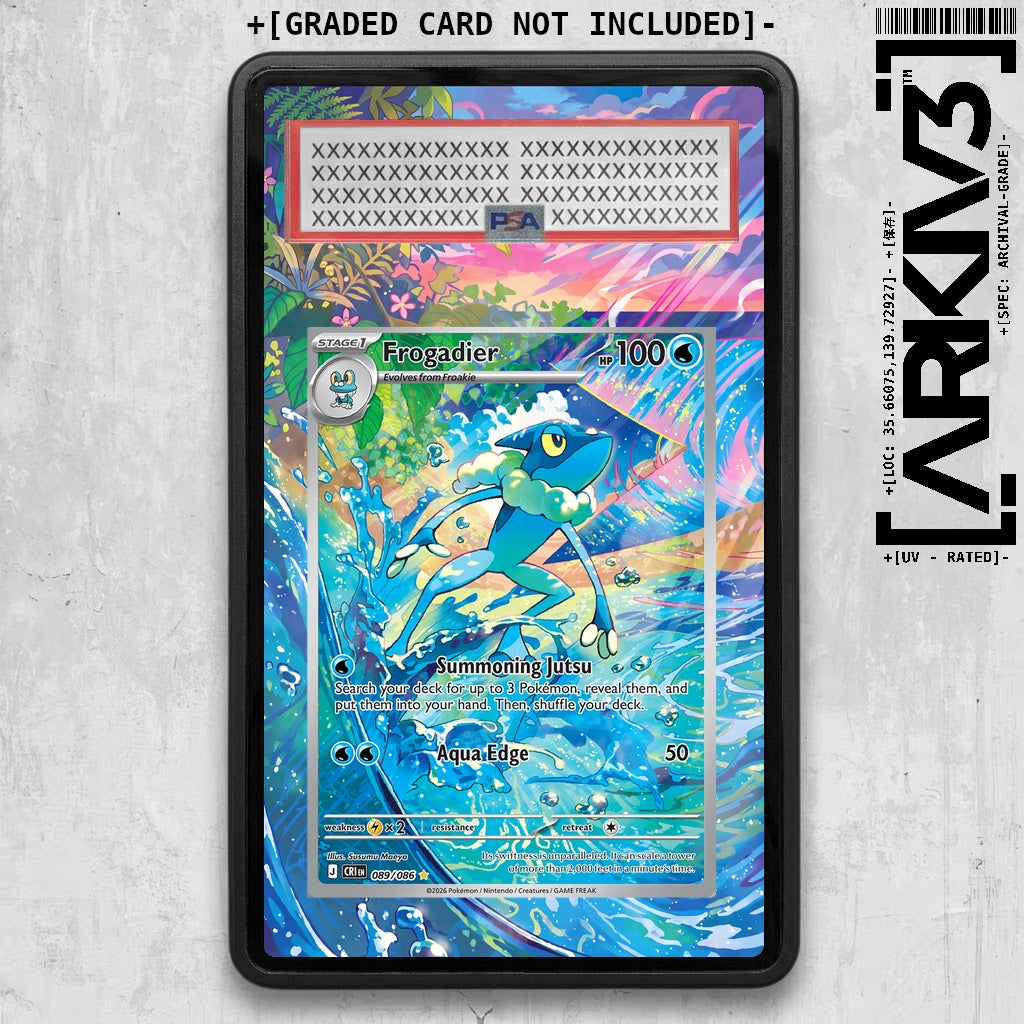 [UNIT: 89/86] // Frogadier Extended Art Display Case - Graded
