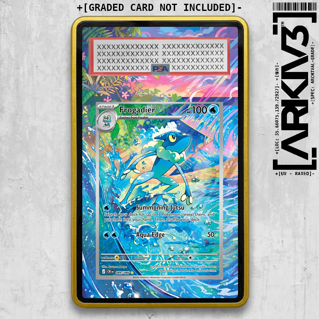 [UNIT: 89/86] // Frogadier Extended Art Display Case - Graded