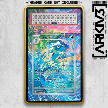 [UNIT: 89/86] // Frogadier Extended Art Display Case - Graded