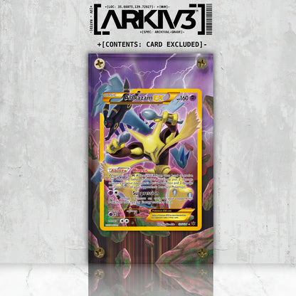[UNIT: 125/124] // Alakazam EX Extended Art Display Case - Raw