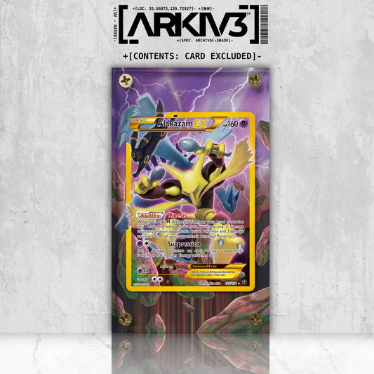 [UNIT: 125/124] // Alakazam EX Extended Art Display Case - Raw