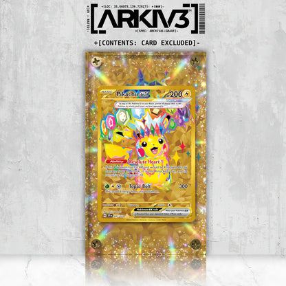 [UNIT: 247/191] // Pikachu ex Extended Art Display Case - Raw