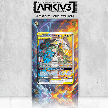 [UNIT: 222/236] // Reshiram & Zekrom GX Extended Art Display Case - Raw
