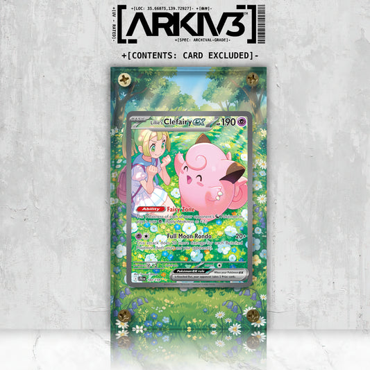 [UNIT: 184/159] // Lillie's Clefairy ex Extended Art Display Case - Raw