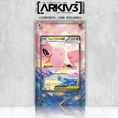 [UNIT: 119/088] // Mega Clefable ex Extended Art Display Case - Raw