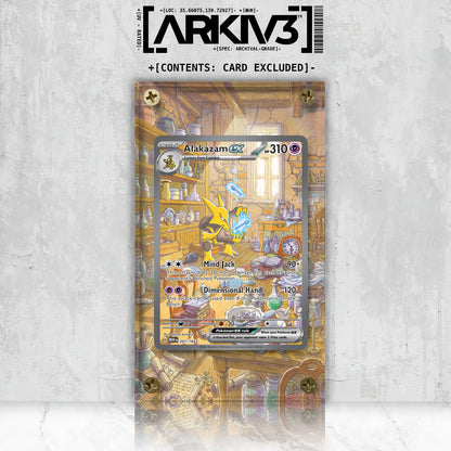 [UNIT: 201/165] // Alakazam ex Extended Art Display Case - Raw