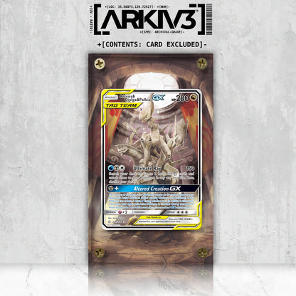 [UNIT: 221/236] // Arceus & Dialga & Palkia GX Extended Art Display Case - Raw