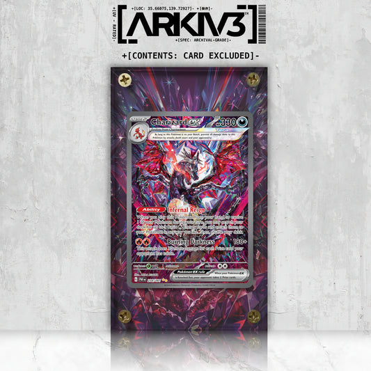 [UNIT: 234/091] // Charizard ex Extended Art Display Case - Raw