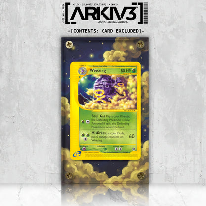 [UNIT: 70/165] // Weezing Extended Art Display Case - Raw