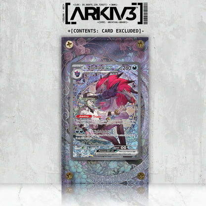 [UNIT: 286/217] // N's Zoroark ex Extended Art Display Case - Raw