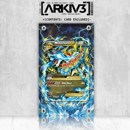 [UNIT: 69/106] // M Charizard EX Extended Art Display Case - Raw