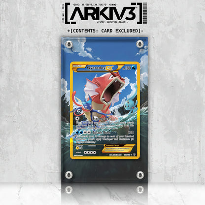 [UNIT: 123/122] // Gyarados EX Extended Art Display Case - Raw