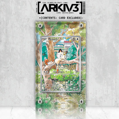 [UNIT: 106/094] // Meowth Extended Art Display Case - Raw