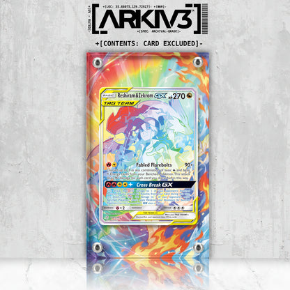 [UNIT: 259/236] // Reshiram & Zekrom GX Extended Art Display Case - Raw