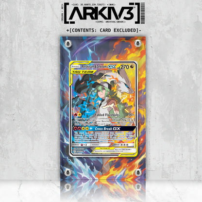 [UNIT: 222/236] // Reshiram & Zekrom GX Extended Art Display Case - Raw