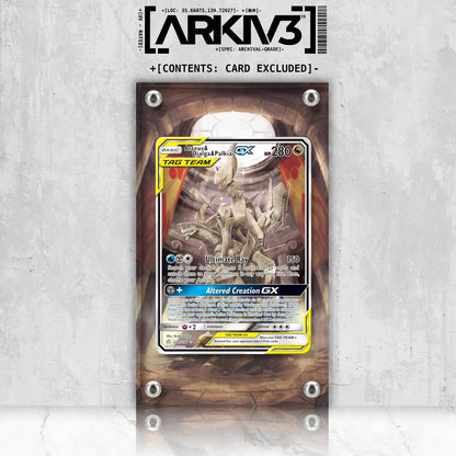 [UNIT: 221/236] // Arceus & Dialga & Palkia GX Extended Art Display Case - Raw