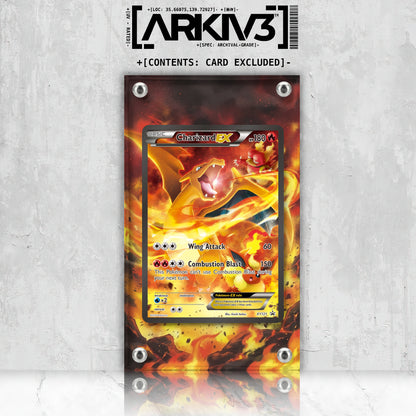 [UNIT: XY121] // Charizard EX Extended Art Display Case - Raw