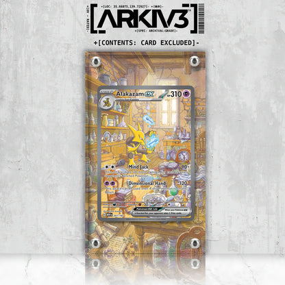 [UNIT: 201/165] // Alakazam ex Extended Art Display Case - Raw