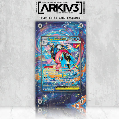 [UNIT: 116/086] // Mega Greninja ex Extended Art Display Case - Raw