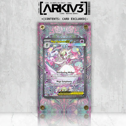 [UNIT: 178/132] // Mega Gardevoir ex Extended Art Display Case - Raw