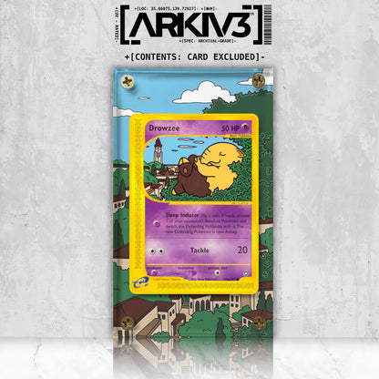 [UNIT: 74a/147] // Drowzee Extended Art Display Case - Raw