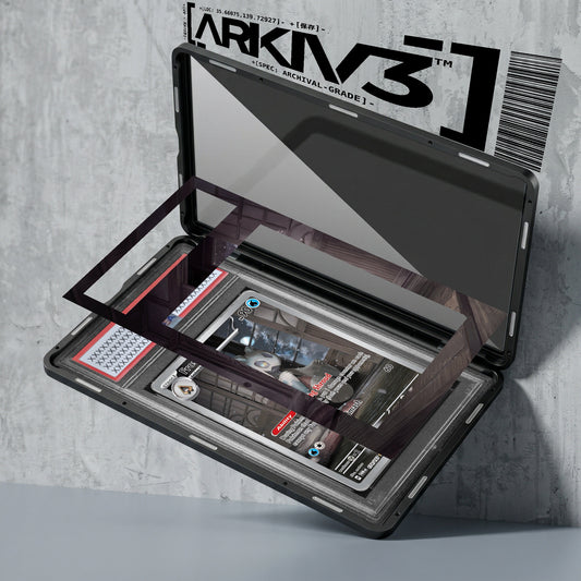 ARKIV3 PSA graded exploded mockup
