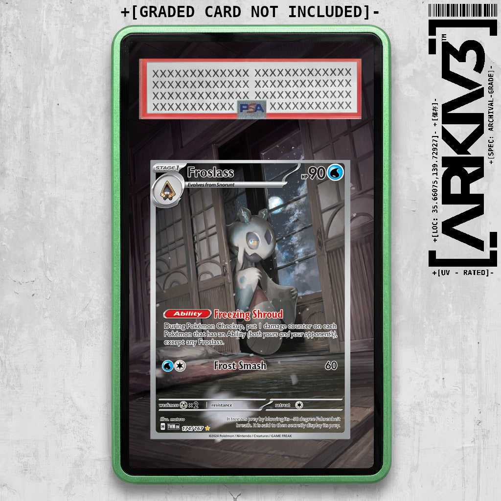 ARKIV3 PSA graded front - Green