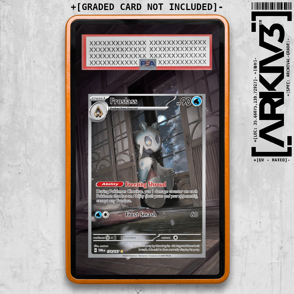 ARKIV3 PSA graded front - Orange
