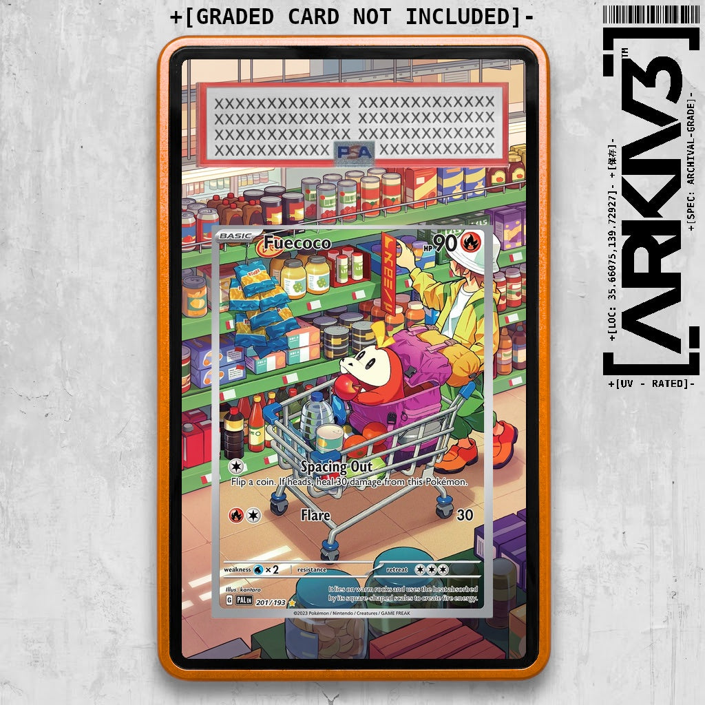 ARKIV3 PSA graded front - Orange