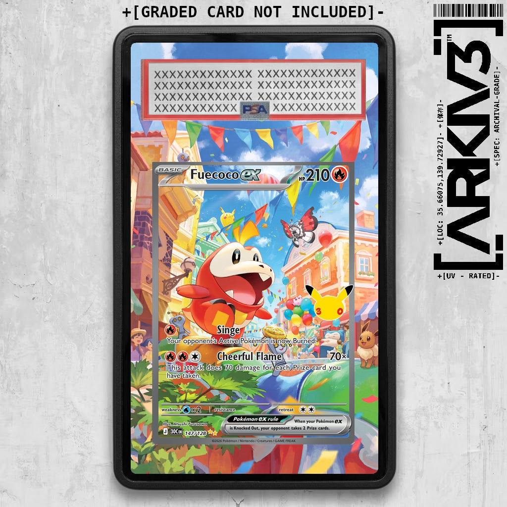 ARKIV3 PSA graded front - Black