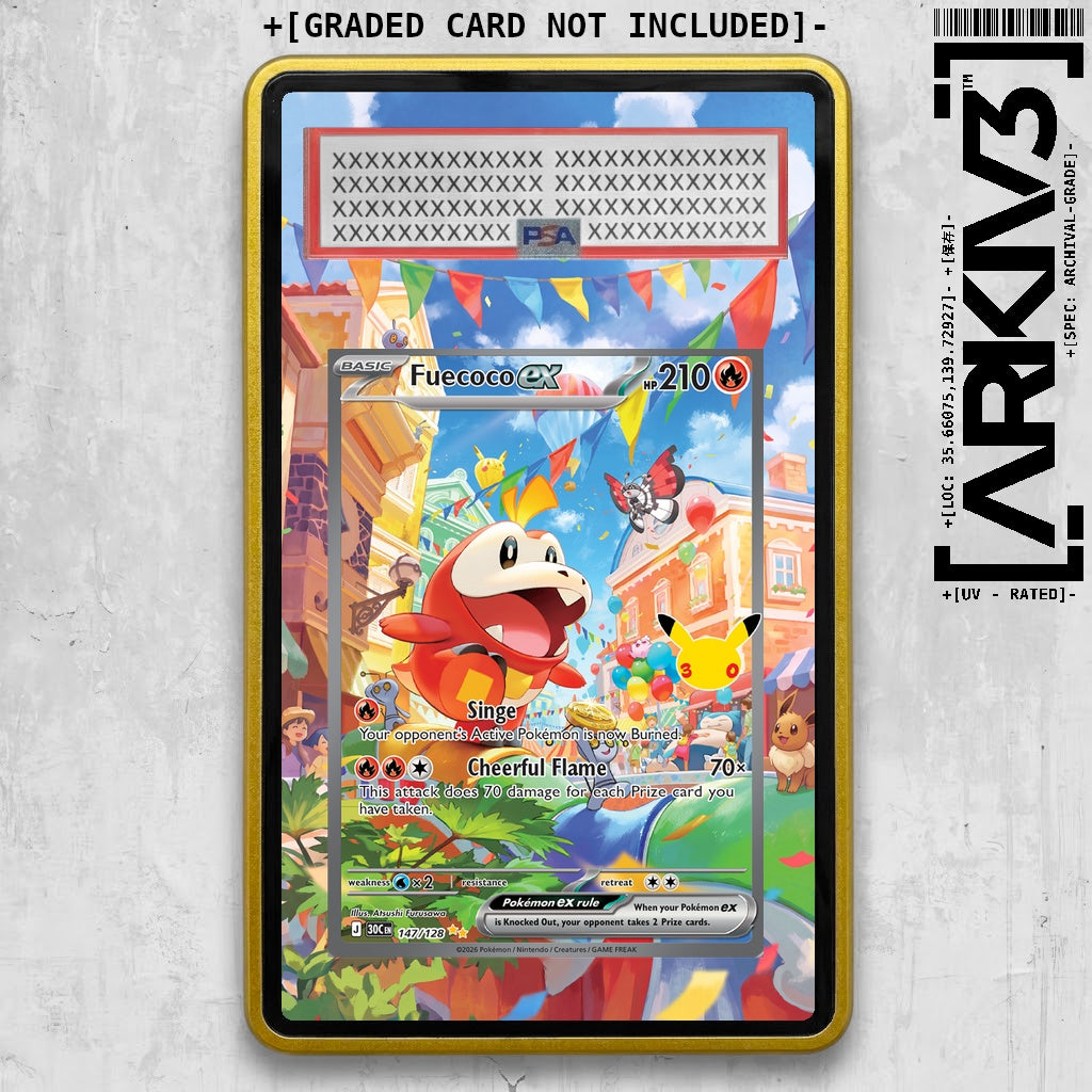 ARKIV3 PSA graded front - Yellow