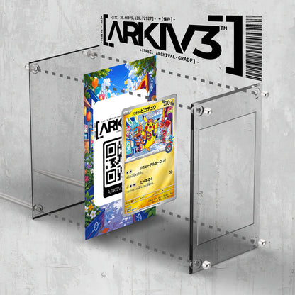 [UNIT: ] // Fukuoka's Pikachu 289-SV-P Extended Art Display Case - Raw