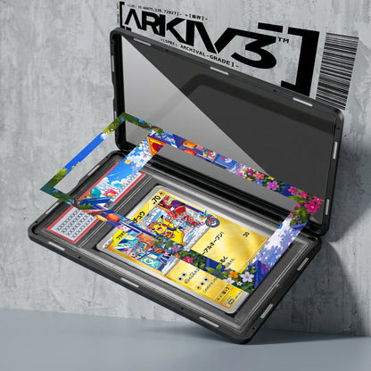 ARKIV3 PSA graded exploded mockup