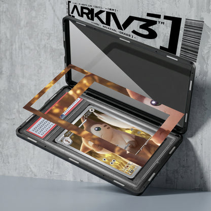 ARKIV3 PSA graded exploded mockup