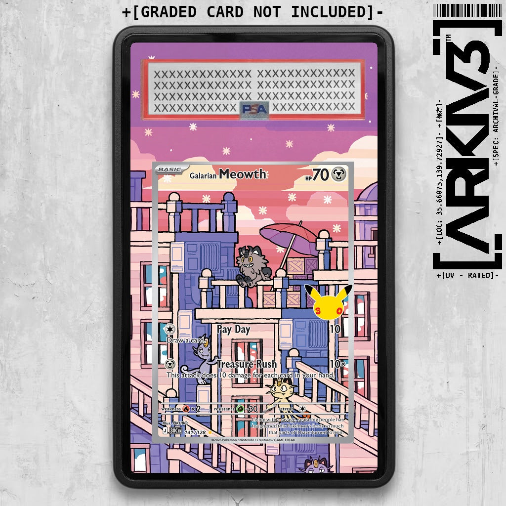 ARKIV3 PSA graded front - Black