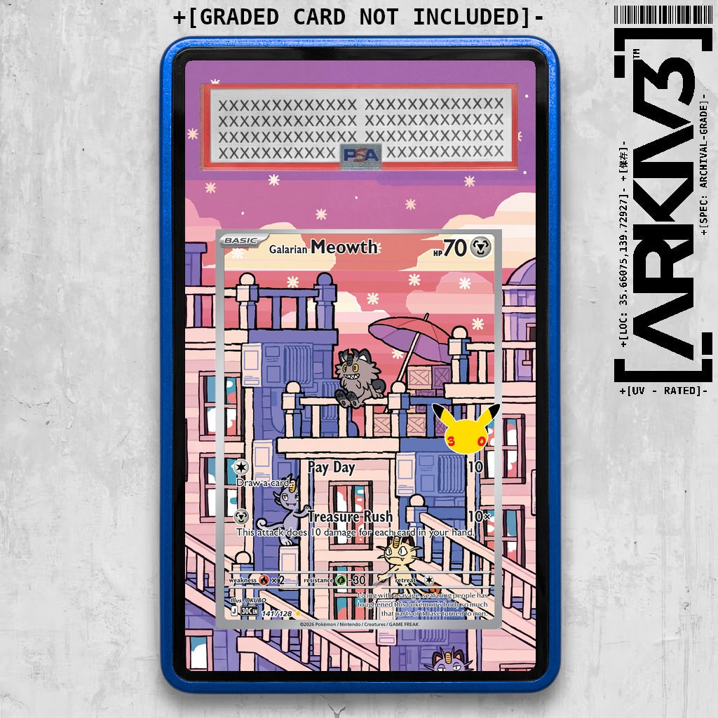 ARKIV3 PSA graded front - Blue