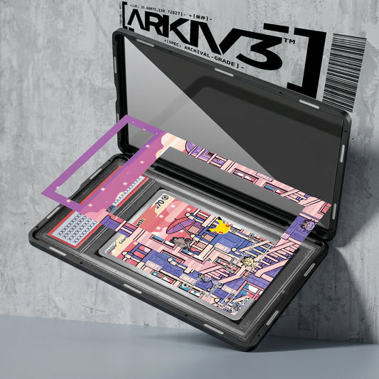 ARKIV3 PSA graded exploded mockup