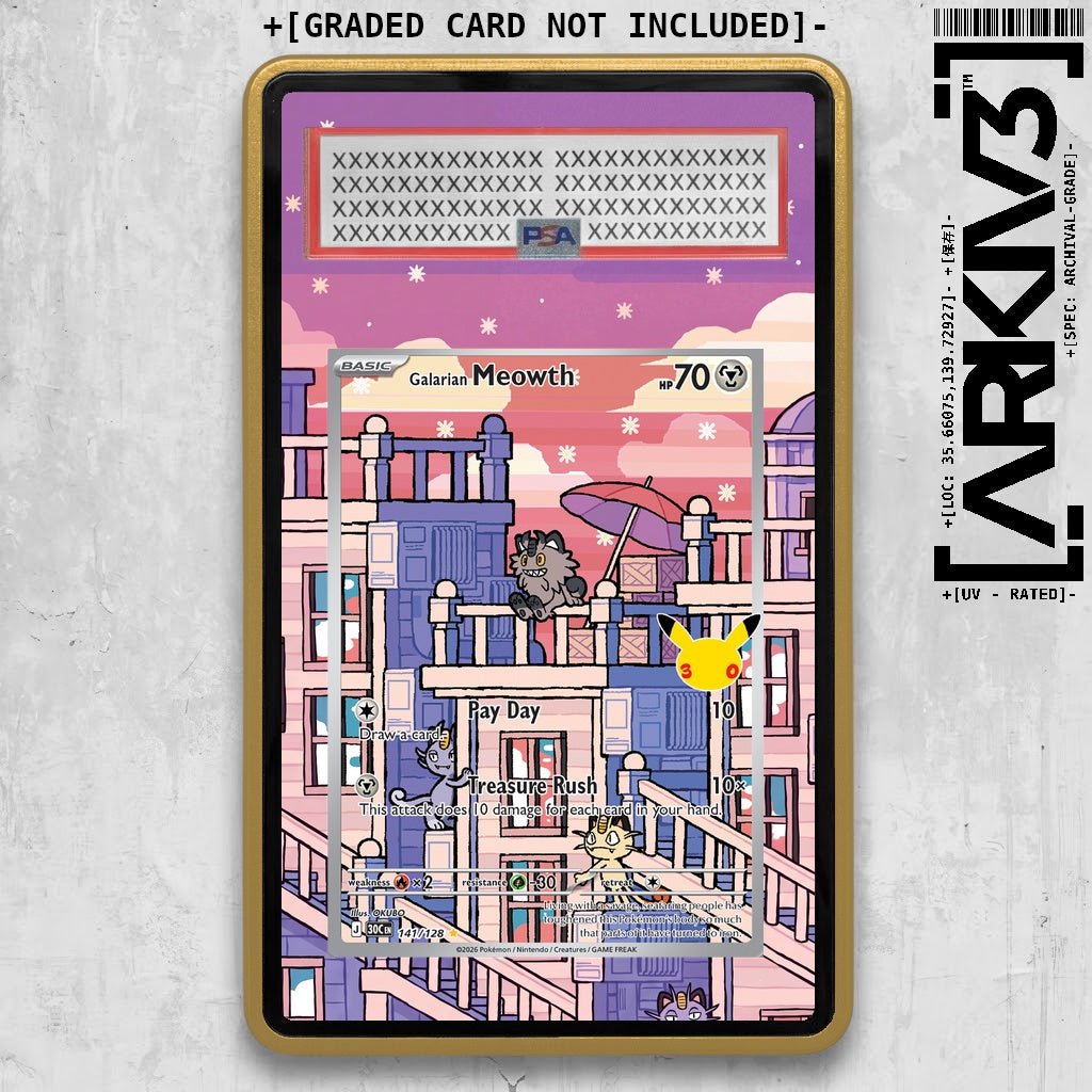 ARKIV3 PSA graded front - Gold