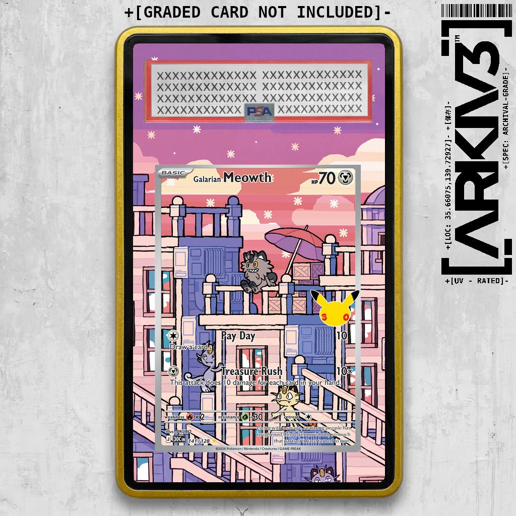 ARKIV3 PSA graded front - Yellow