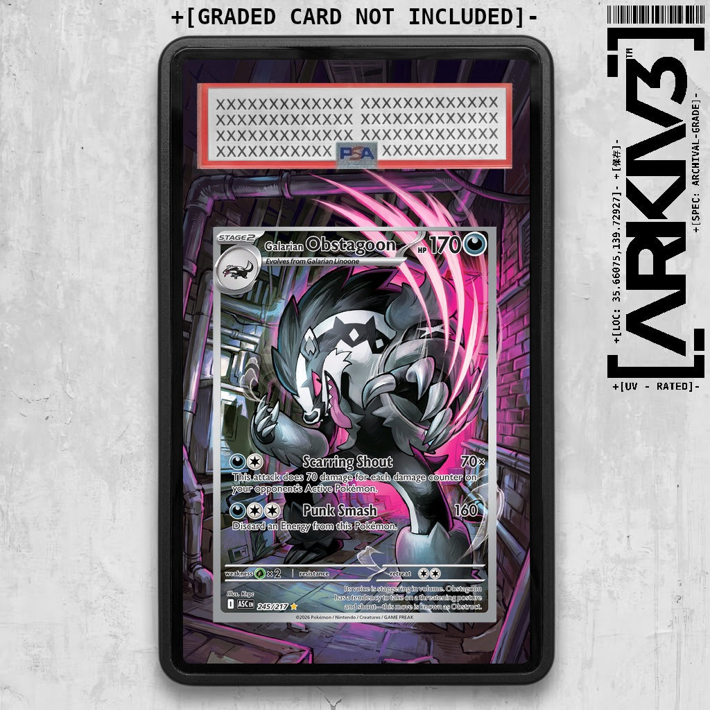 ARKIV3 PSA graded front - Black