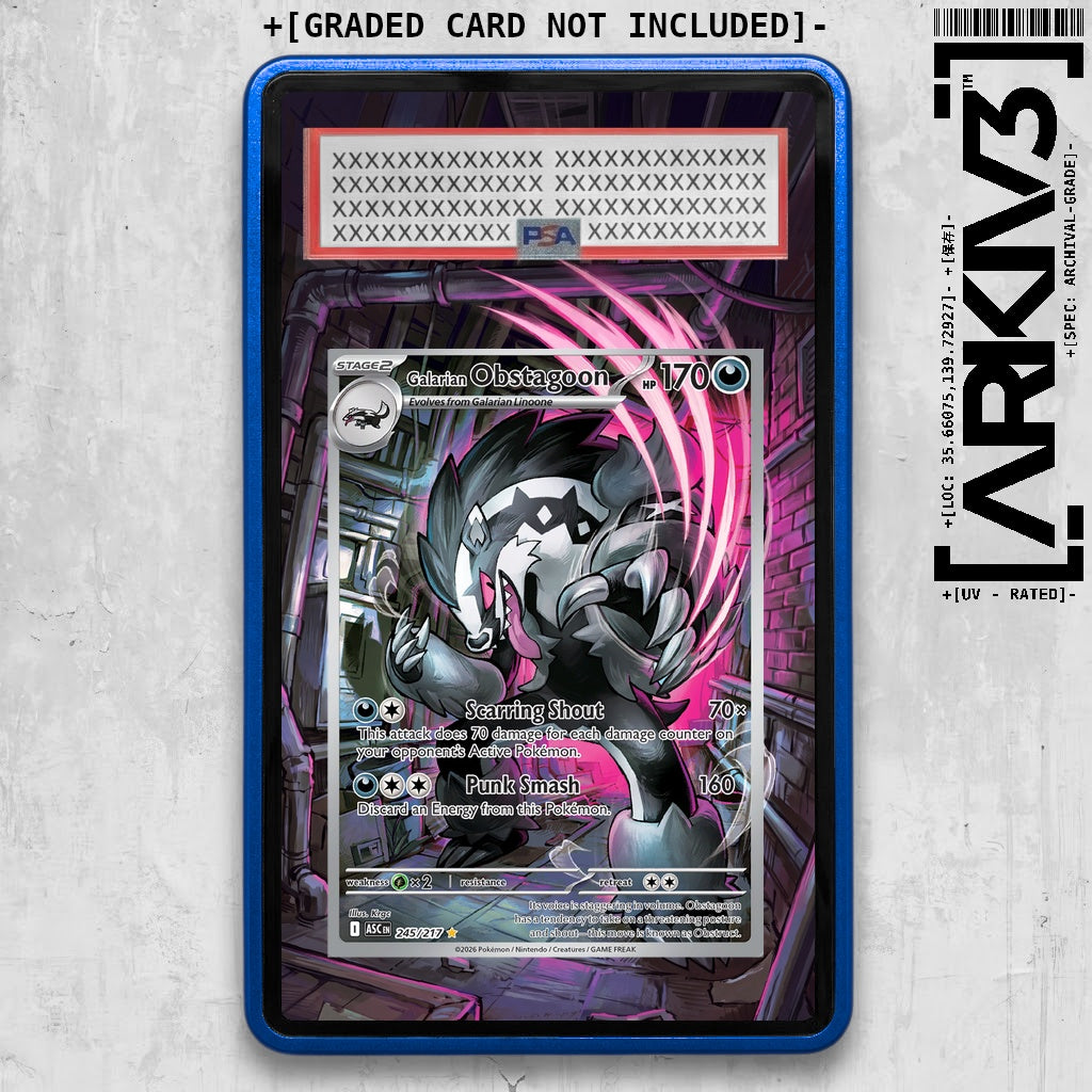 ARKIV3 PSA graded front - Blue