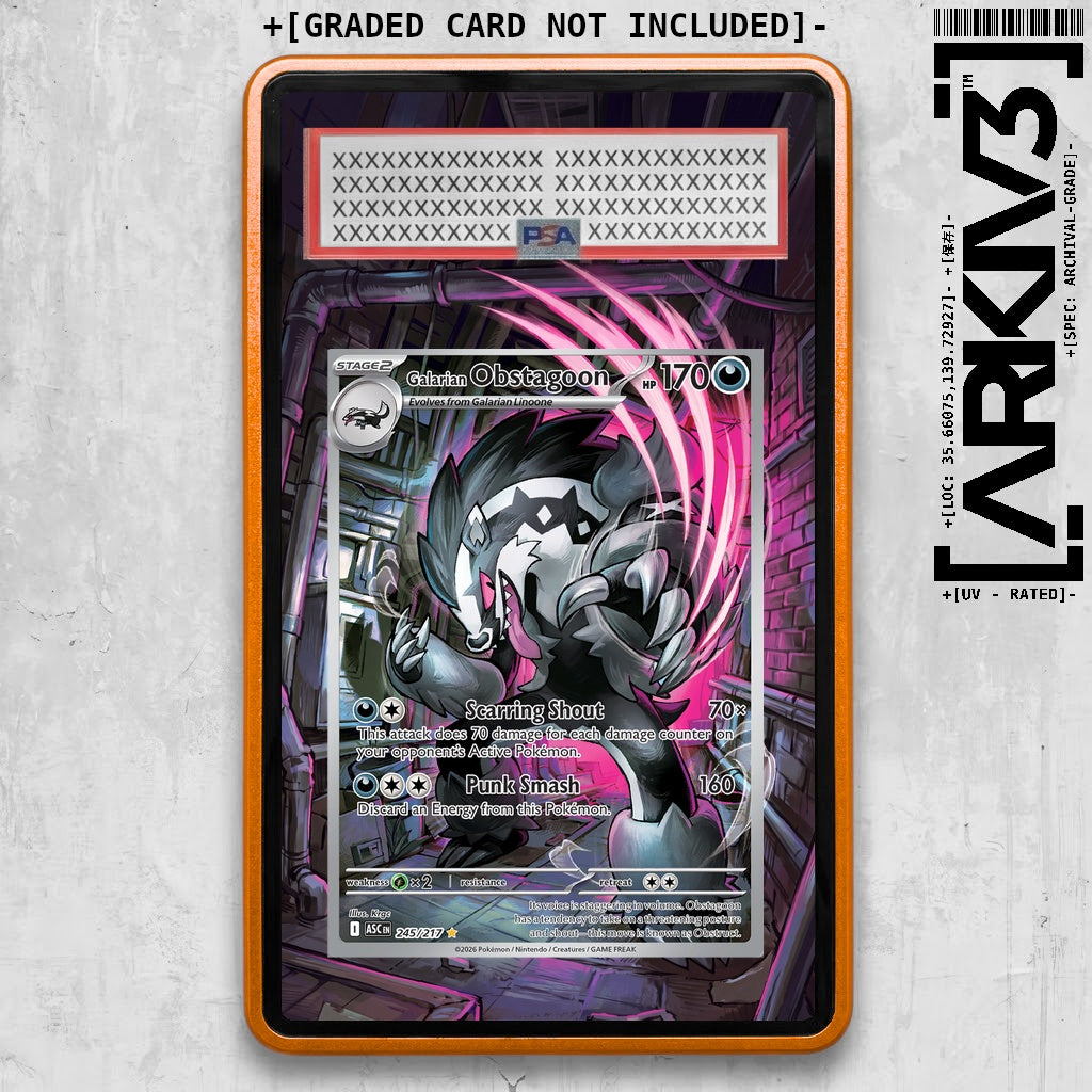 ARKIV3 PSA graded front - Orange